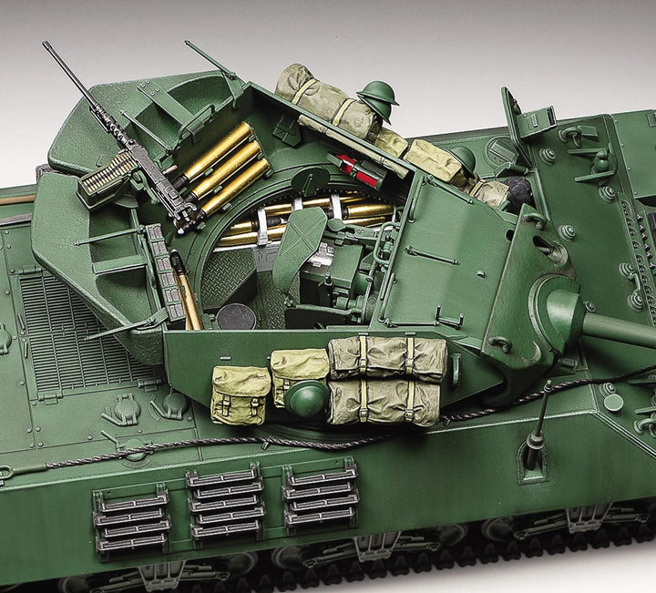 Tamiya 35366 Militär 35366-1:35 Britische M10 IIC Achilles, Modellbau, Plastik Bausatz, unlackiert