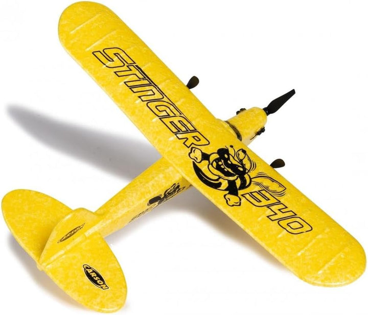Carson 500505029 Stinger 340 2.4G 100% RTF - ferngesteuertes Flugmodell, RC Flugzeug, Robustes RTF (