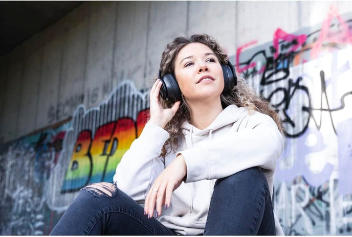 Hama Bluetooth Kopfhörer "Passion Turn" (2in1 Over Ear Kopfhörer und Bluetooth-Lautsprecher in Einem