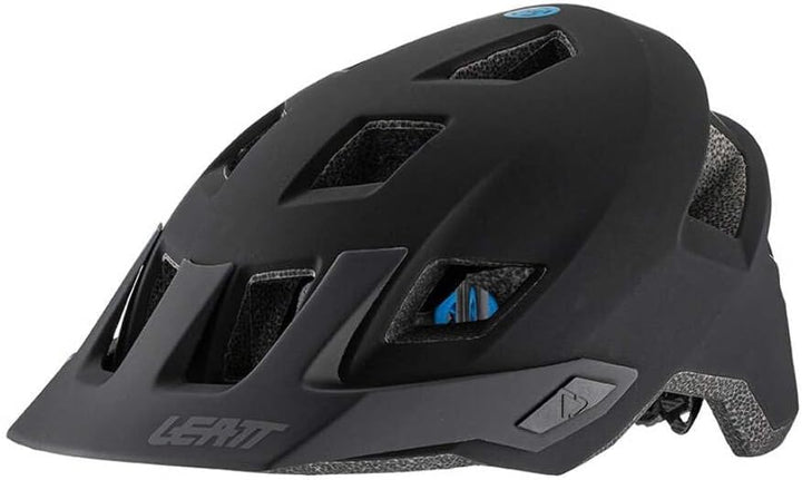 Leatt Enduro MTB-Helm 1.0 V21.1 MTN Schwarz Schwarz M, Schwarz M
