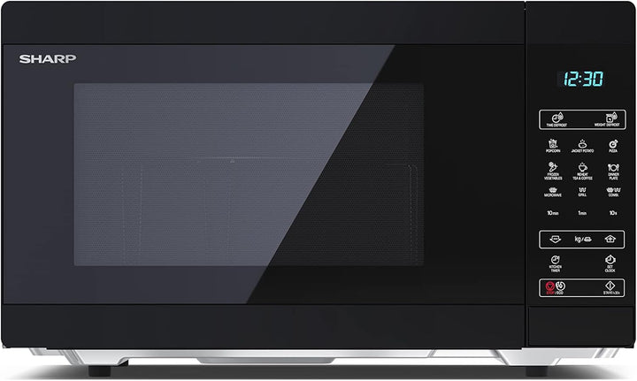 SHARP MS51EB Mikrowelle (Mikrowelle: 900W, 5 Leistungsstufen, Auftaufunktion, Abmessungen: 513x306x3