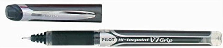 Pilot V7 Tintenroller mit Nadelspitze und gummiertem Griff 0,7 mm Schreibspitze 0,5 mm Strichbreite