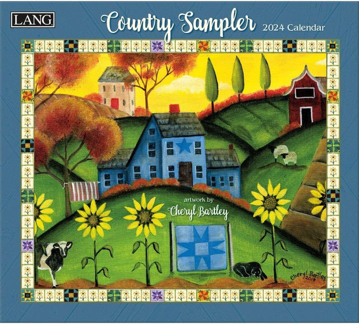 LANG Country Sampler 2024 Wandkalender (24991001906), 2024