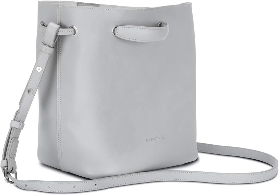 Expatrié Handtasche Damen ÈLODIE Moderne Bucket Bag Tasche aus veganem Leder - Ledertasche Schultert