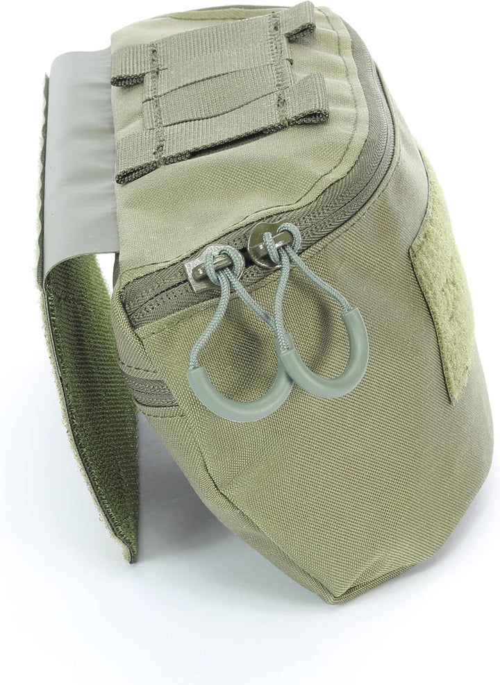 Zentauron Drop Down Pouch für Plattenträger Schutzwesten mit Fach für Weichballistik Zubehör Tasche