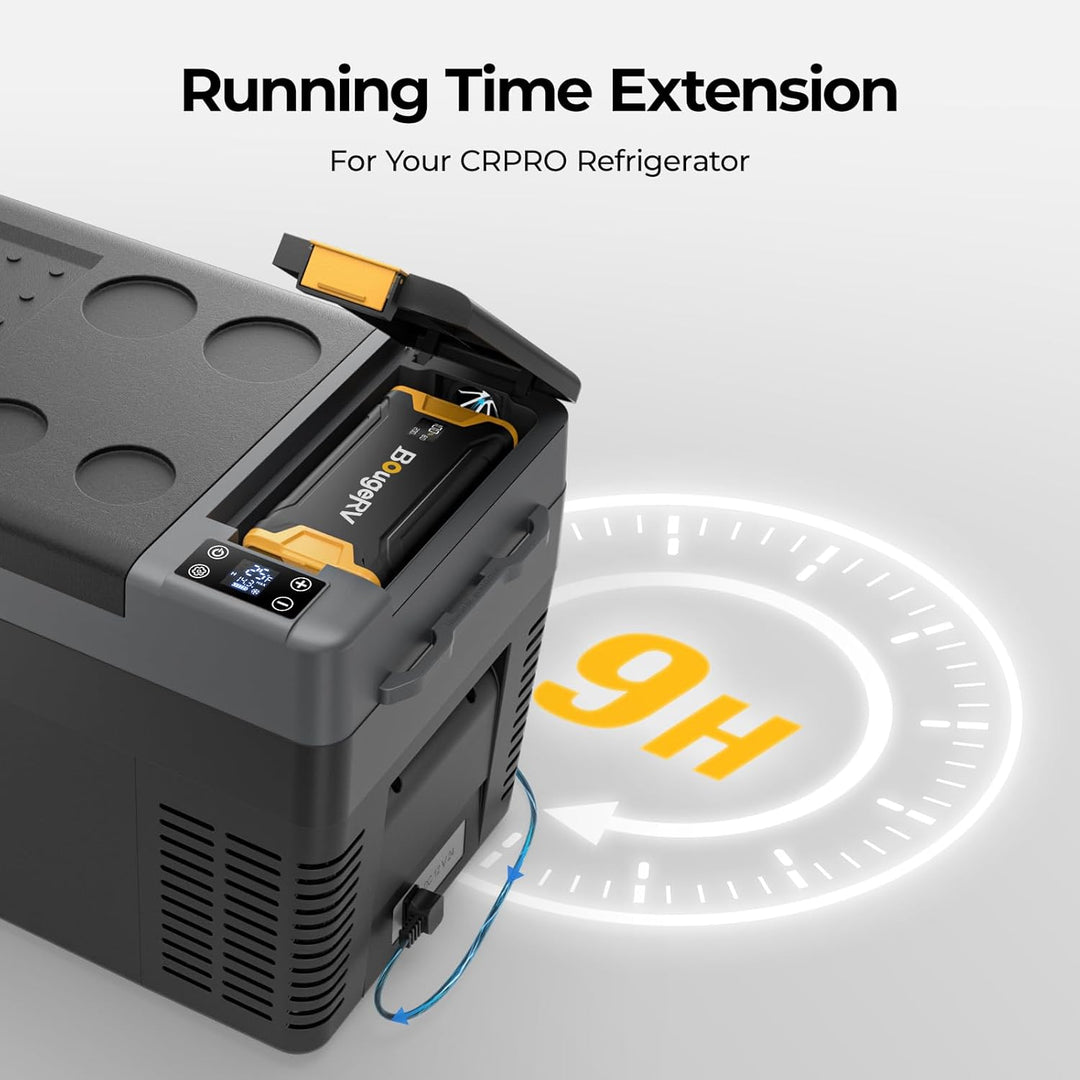 BougeRV 277Wh Tragbare Powerstation für CRPRO Kompressor-Kühlschrank und CRX2 Kompressor-Kühlbox, Tr