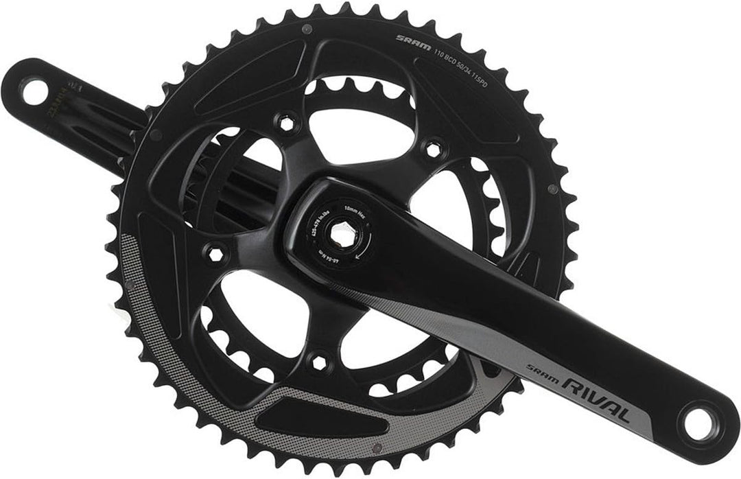 Sram BB30 Rival 22 Gier-Kurbelgarnitur Einheitsgrösse, Einheitsgrösse