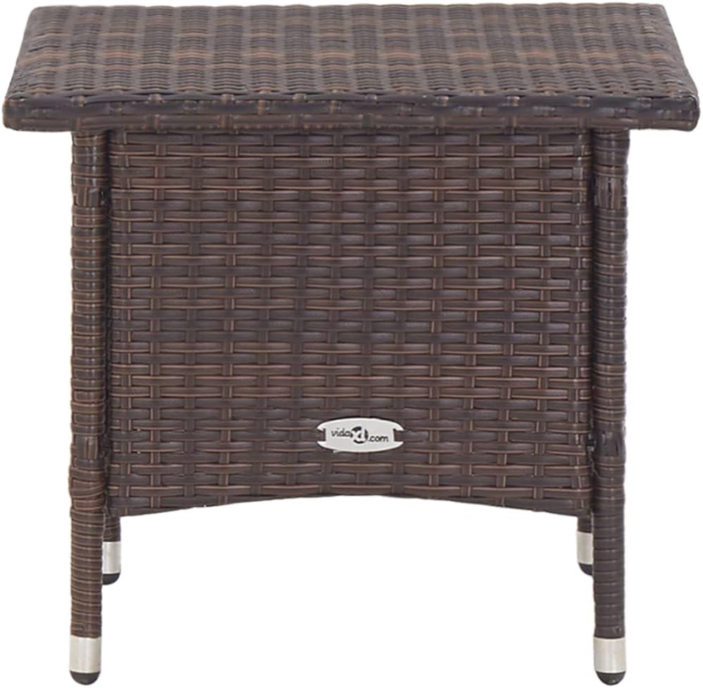 FIRBNUS 50x50x47 cm Beistelltisch Couchtisch Balkontisch Dining Table Kaffeetisch Witterungsbeständi