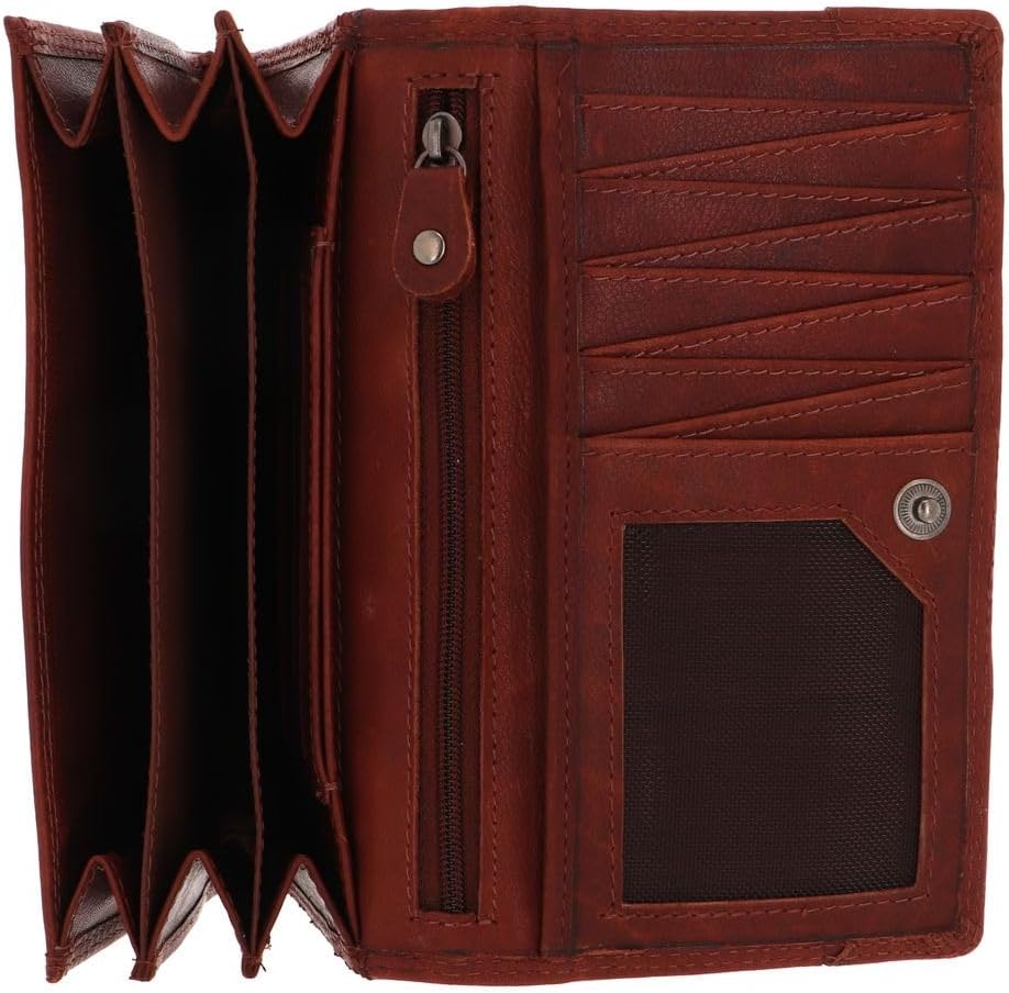 MUSTANG Udine Long Wallet Brown