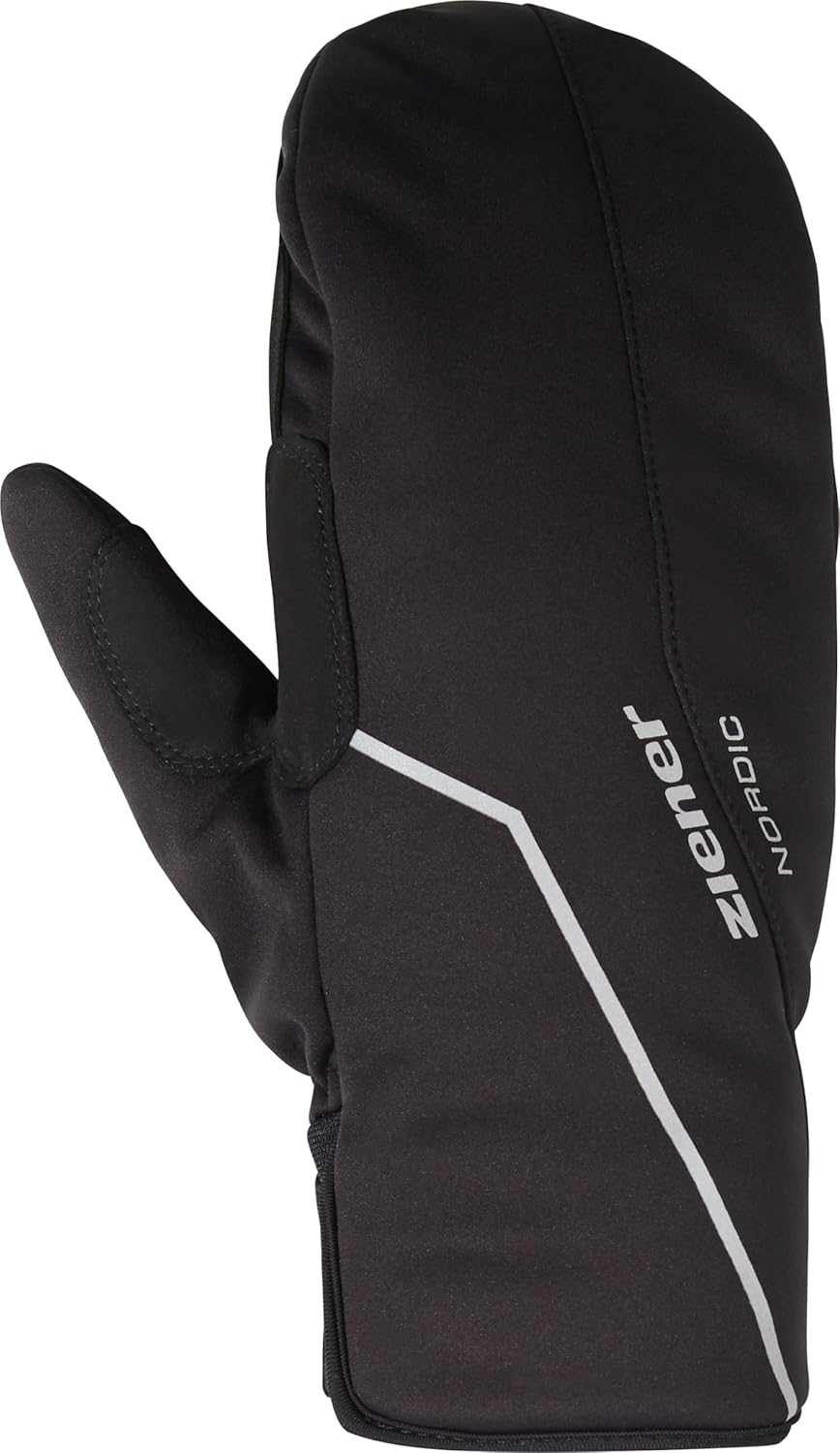 Ziener Herren Ultimono Langlauf/Nordic/Crosscountry-Handschuhe | Winddicht, Primaloft, Soft-Shell, S