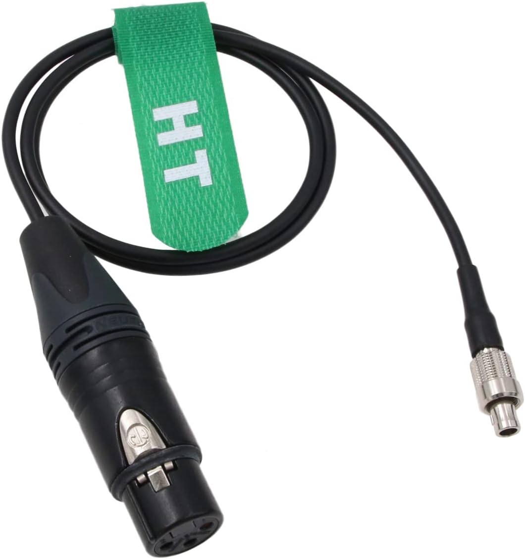 HangTon Connect Line Audiokabel XLR 3-polig auf FVB 00B 3-polig für Mikrofon, Soundgeräte, Mixer, Re