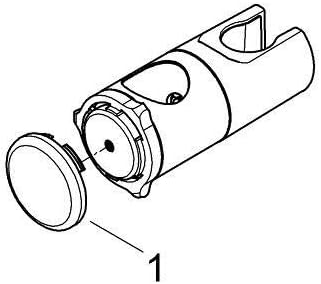 GROHE Relexa Plus - Brausegleiter mit Metallhülse (für Brausestange 28 620 000 / 28 621000, Ø 28 mm,