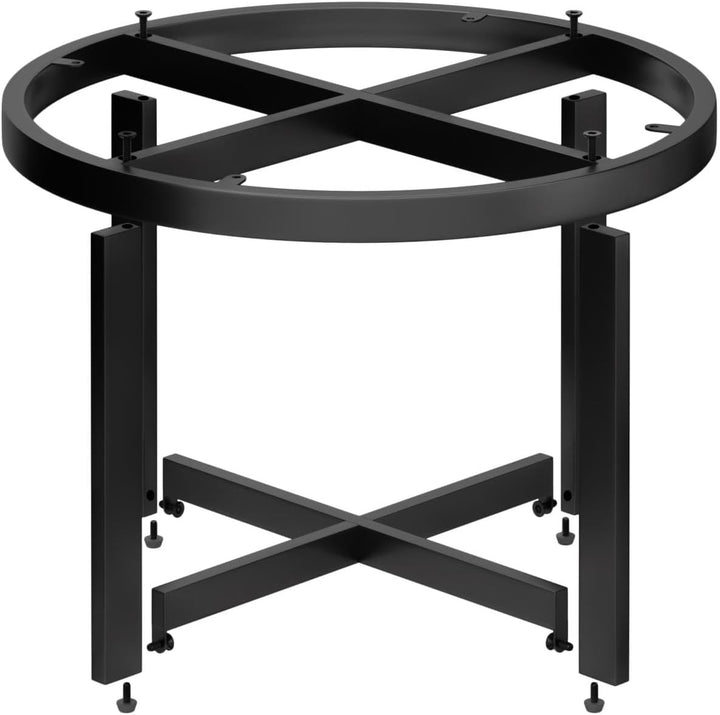 GGMMÖBEL Orlando | Tischgestell für Couchtisch | Tischbeine | Stahl | Tischfüsse | Grösse: Ø 68,5 |