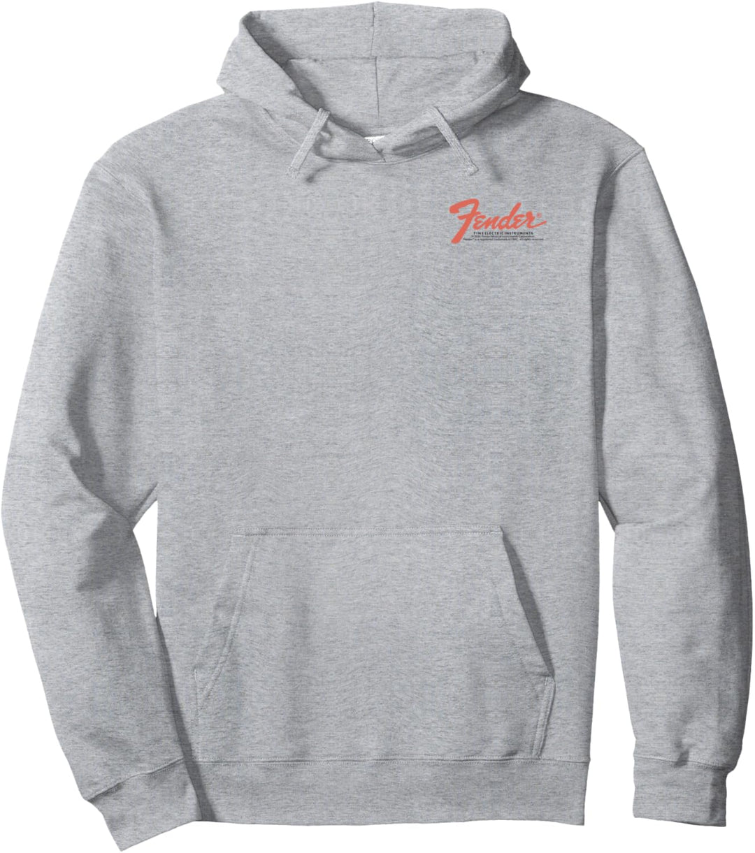 Fender Fine Electric Instruments Pocket Size Classic Logo Pullover Hoodie
