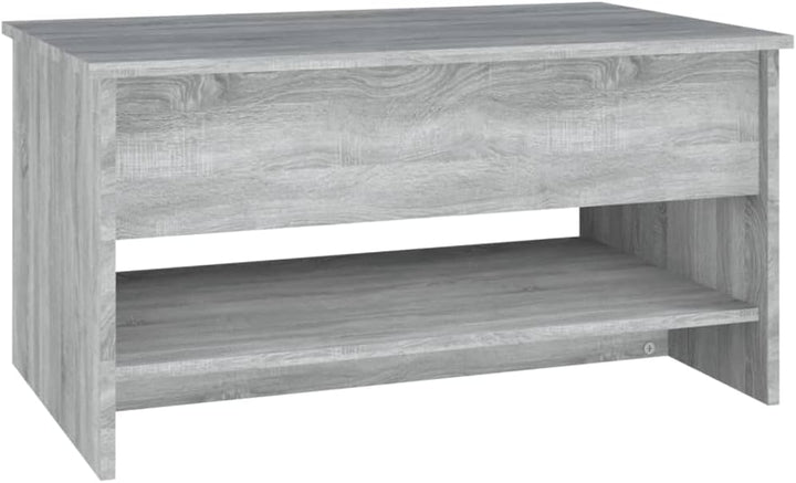 FIRBNUS 80x50x40 cm Couch Tisch Wohnzimmertisch Höhenverstellbar Beistelltisch Wohnzimmertisch Verst