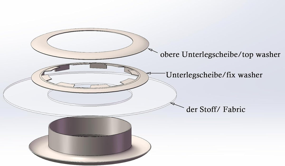 Ösenzange set Aussenwerbung Ösen Set mit Werkzeug Schwarz Φ14mm Ösen-Set Ösen-Set mit Ösen-Einstellw