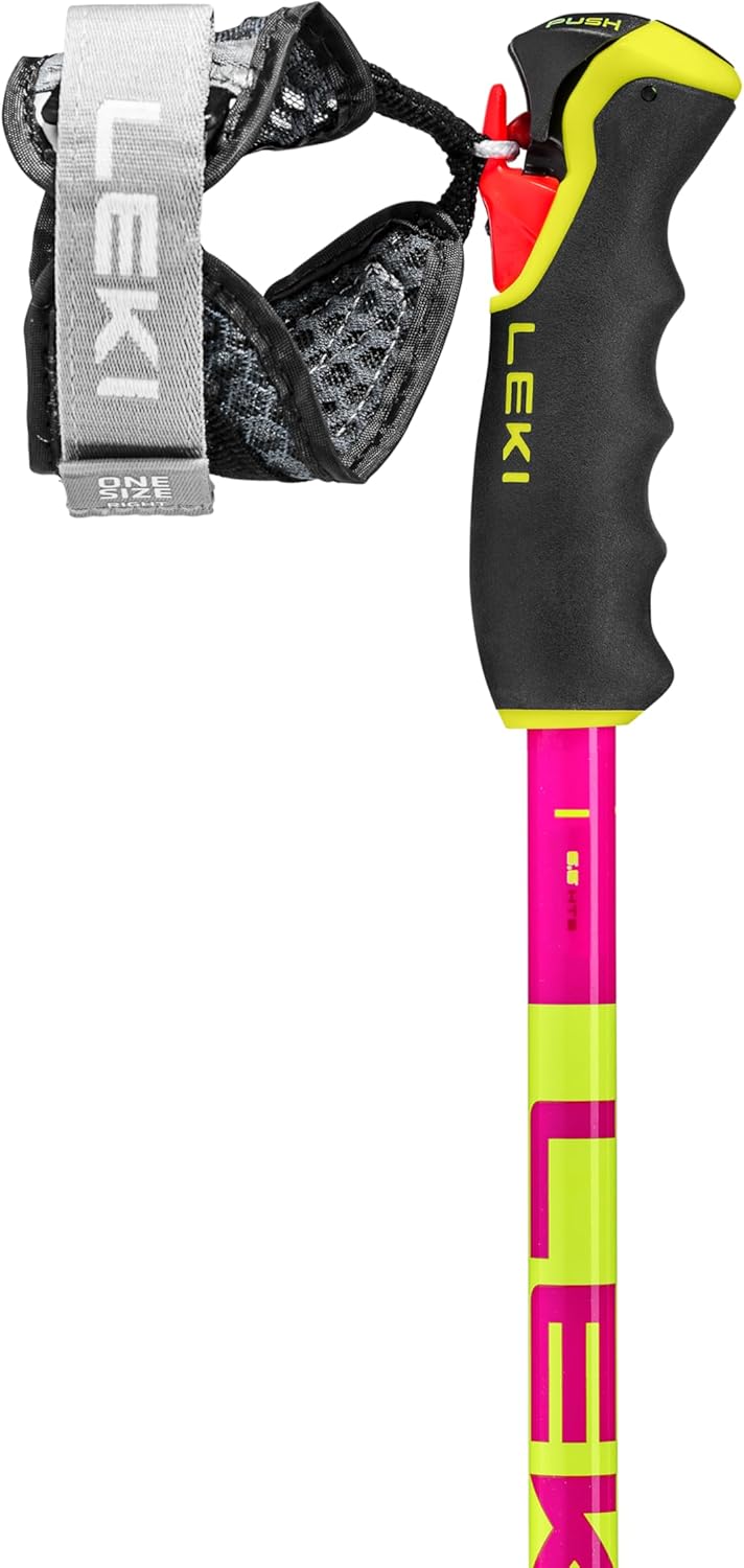 LEKI Spitfire 3D Skistöcke neonmagenta-neonyellow-berry 120, neonmagenta-neonyellow-berry 120