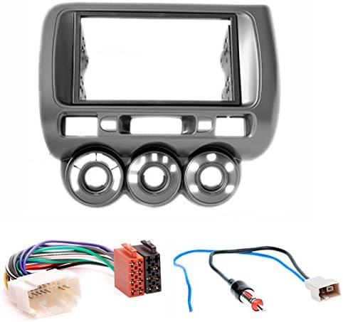 CARAV 11-464-12-2 Radioblende Car 2-DIN in Dash Installation kit Set for Fit, Jazz 2002-2008 (Manual