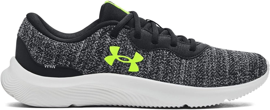 Under Armour Mojo 2 Visual Cushioning F107 Laufschuh Herren 41 EU Black Black Lime Surge, 41 EU Blac