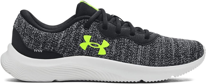 Under Armour Mojo 2 Visual Cushioning F107 Laufschuh Herren 41 EU Black Black Lime Surge, 41 EU Blac