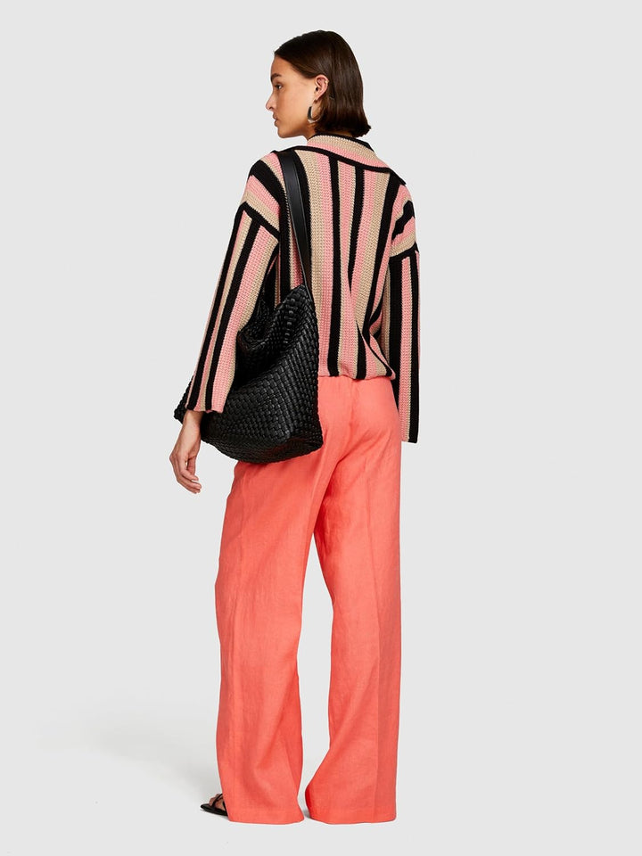 Sisley Damen Pants 38 Rot, 38 Rot