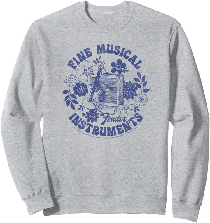 Fender Fine Musical Instruments Hippie Vibes Instruments Sweatshirt