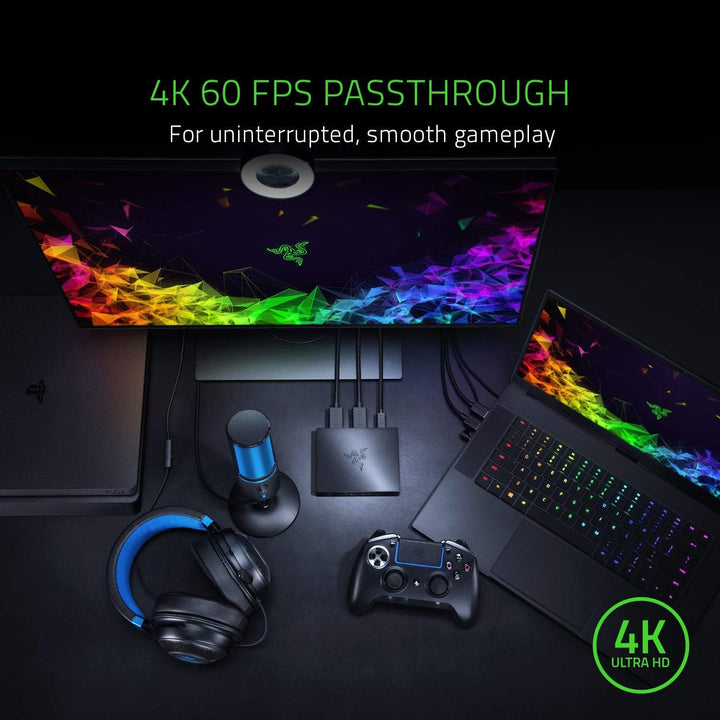 Razer Ripsaw HD - Game Capture Card für Profi-Streaming (Full-HD 1080p Aufzeichnungskarte, 60 FPS, 4