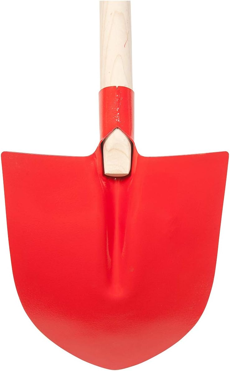 SHW-FIRE Frankfurter Schaufel in Profi-Qualität, 130cm Eschenstiel, ohne Aufbug