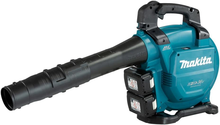 Makita DUB363PT2V Akku-Laubbläser/Sauger 2x18 V / 5,0 Ah, 2 Akkus + Doppelladegerät