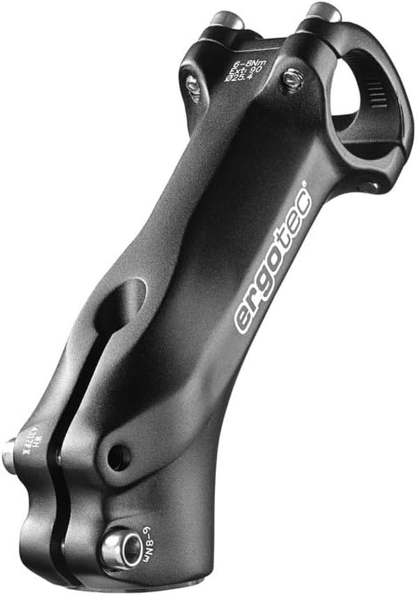 ergotec Ahead-Vorbauten Charisma 25.4 / Aluminium AL6061-T6, 45°, schwarz-sand, 110mm, 40135001