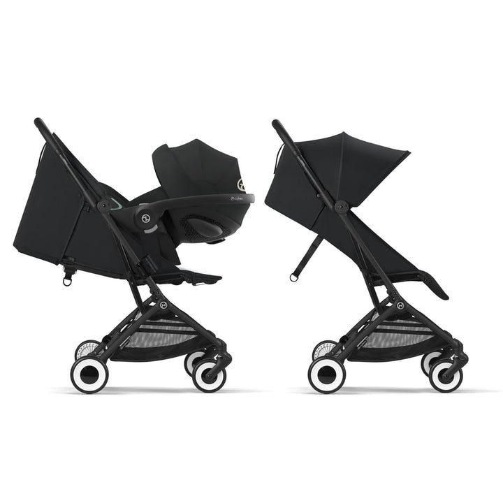 Orfeo BLK Magic Black Kinderwagen
