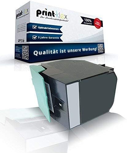 Print-Klex Tonerkartusche kompatibel für Lexmark CX317 CX317dn CX417de CX517de 71B20K0 71B0010 Schwa
