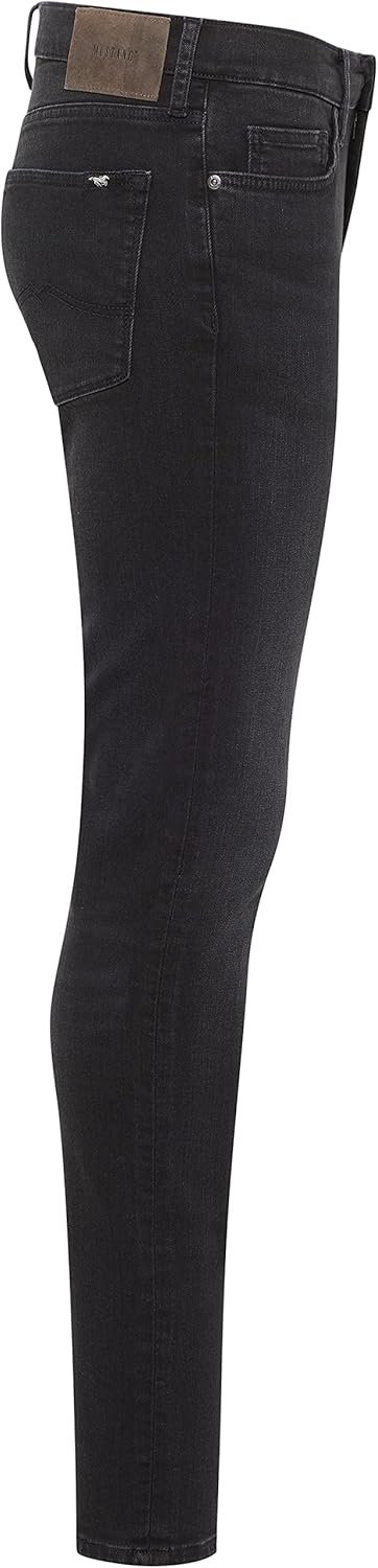 MUSTANG Herren Jeans Hose Style Frisco 36W / 34L Schwarz, 36W / 34L Schwarz