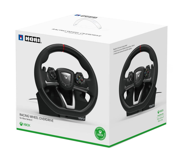 HORI Racing Wheel Overdrive - Gaming Lenkrad mit Pedalen für Xbox Series X|S Xbox One PC [