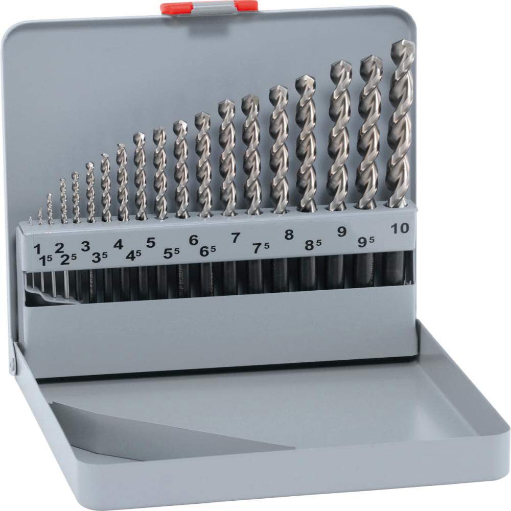 ALPEN Spiralbohrer HSS Forte Cobalt 25-teilig (ø 1-13 mm x 0,5 mm, für grössere Bohrtiefen, 5% kobal
