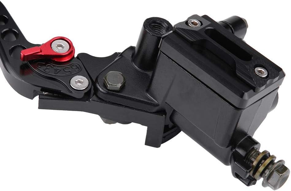 Hauptbremszylinderhebel, 1 Paar 22 mm (7/8 ") Universal-Motorbremskupplungs-Hauptbremszylinder-Reser