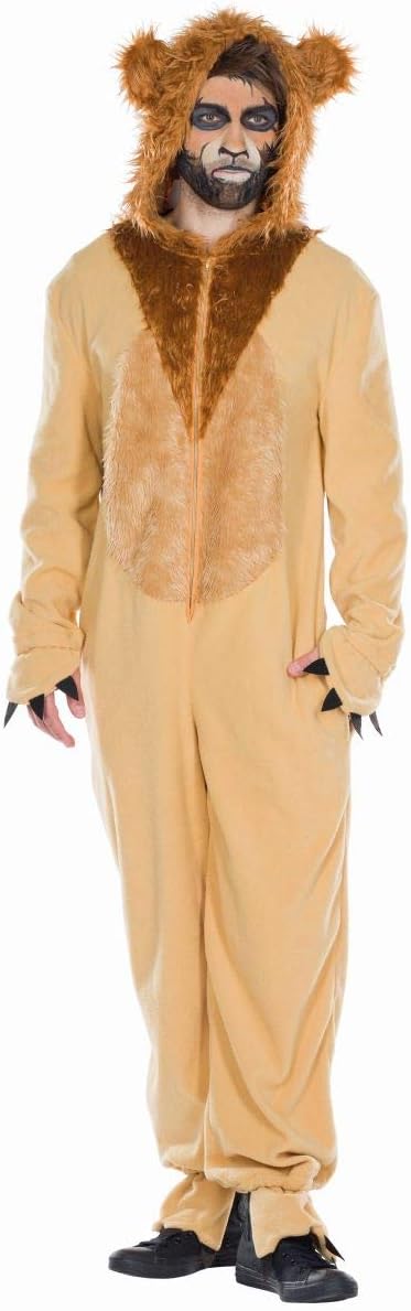 Rubie's Unisex Kostüm Löwe Overall Karneval Fasching Verkleiden Gr. M