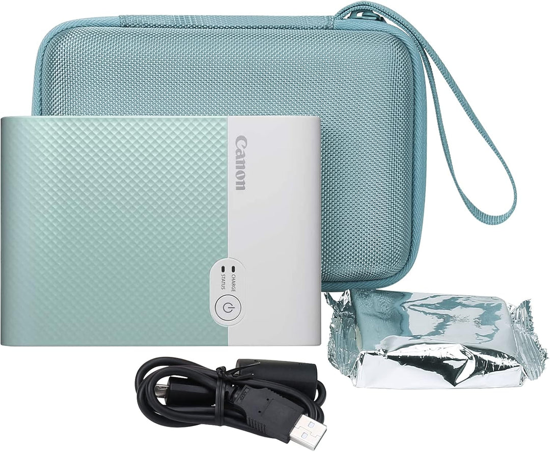 co2CREA Hart Tasche für Canon SELPHY Square QX10 Tragbarer Fotodrucker kompatibel für Druck-Set XS-2