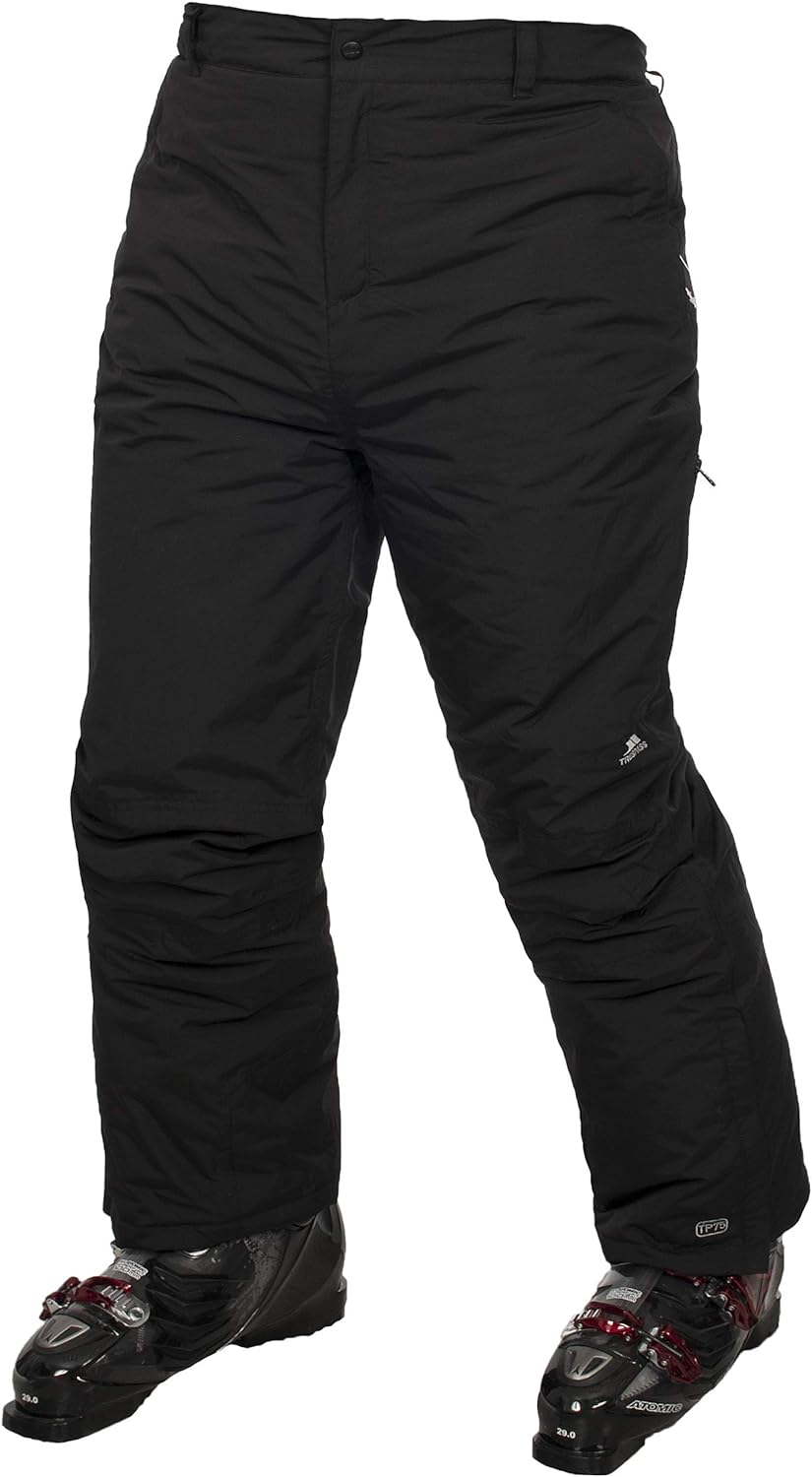 Trespass Kinder Contaminen Skihose, Schwarz, 2/3