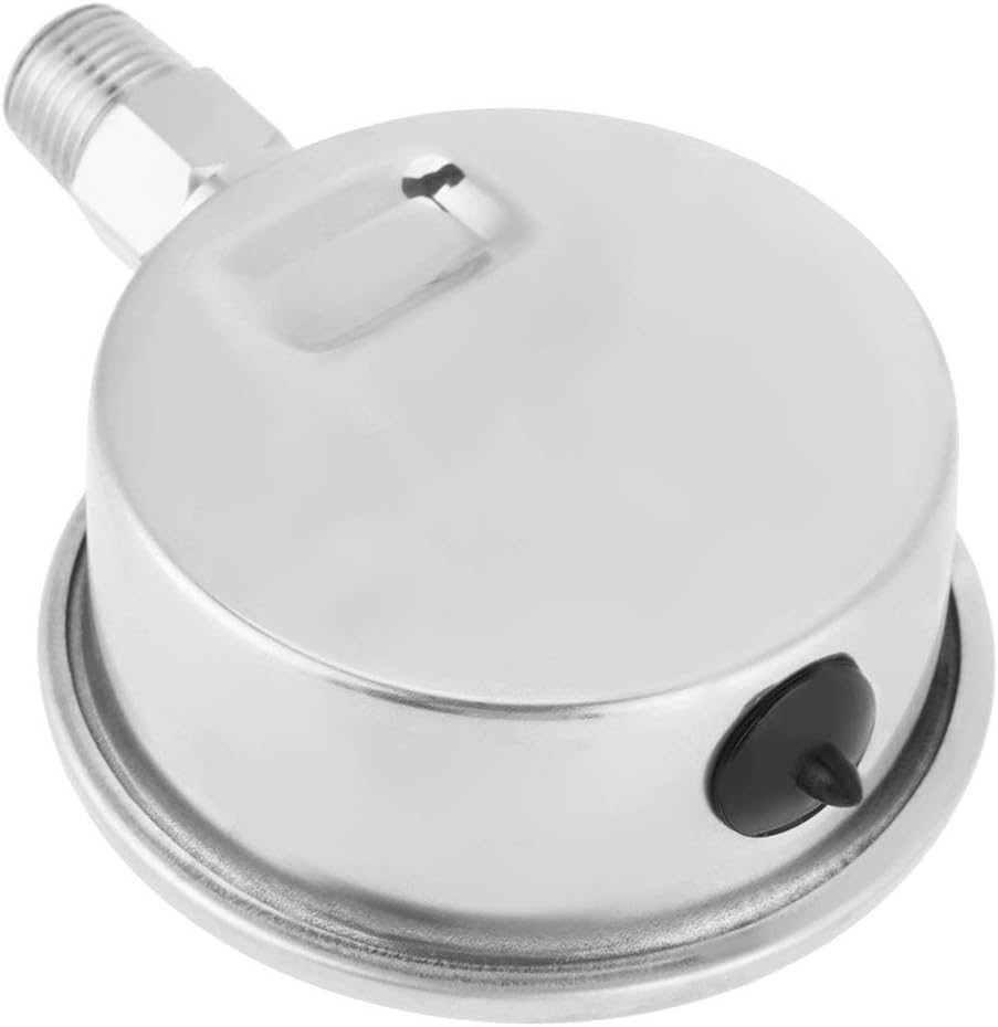 0-60Bar 0-6Mpa Manometer, Pressure Gauge 1/4 Zoll NPT 60mm Durchmesser Luftdruckhydraulisches Wasser