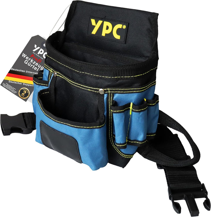 YPC Presto Werkzeug Gürteltasche XL – Werkzeuggürtel, Arbeitsgürtel, wasserfeste Werkzeugtasche mit
