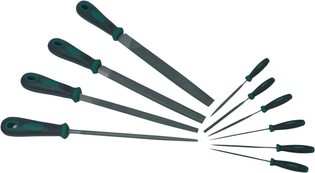 Mannesmann Feilensatz 10-tlg., M61015 Flachdatei, Flachdatei