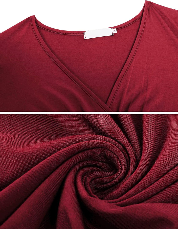 Litherday Stillpyjama Lang Umstandspyjama Langarm Zweifarbiger Baumwolle Stillzeit Nachtwäsche Still