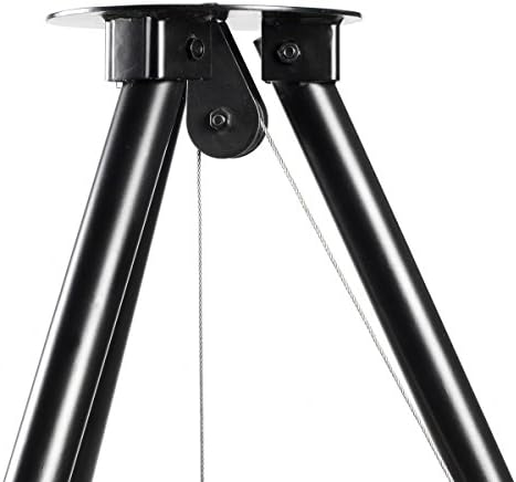 DREIBEIN SCHWENKGRILL mit Kurbel und EDELSTAHL GRILLROST 50 cm mit TASCHE
