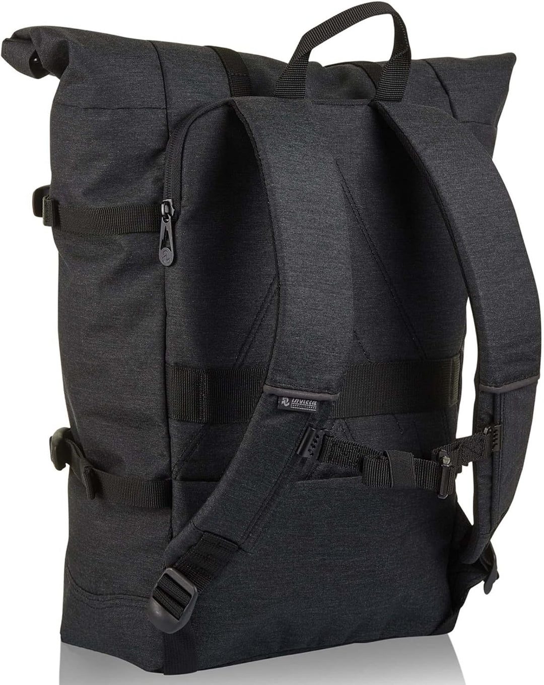Invicta Urban 2Tone Rucksack für Büro und Freizeit, Schwarz