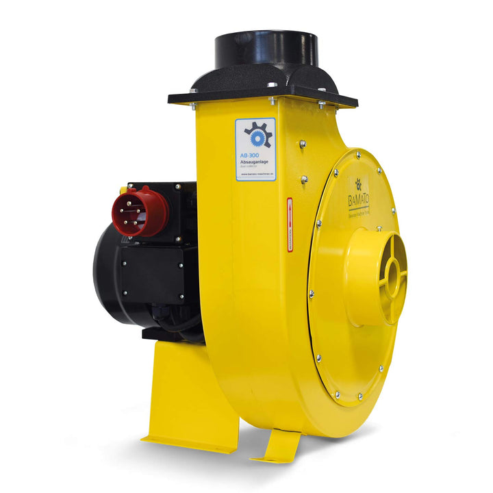 BAMATO Radialventilator AB-300 inkl. Y-Adapter Absauganlage, 400 V