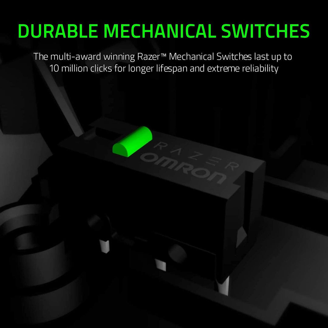 Razer DeathAdder Essential Gaming-Maus, optischer Sensor, 6400 DPI, 5 programmierbare Tasten, mechan