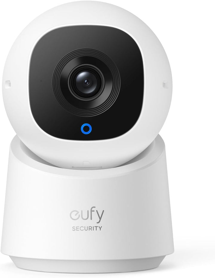 eufy Security Indoor Cam C210, 1080p Überwachungskamera innen, 360° Schwenk-/Neigefunktion, WLAN, Ka