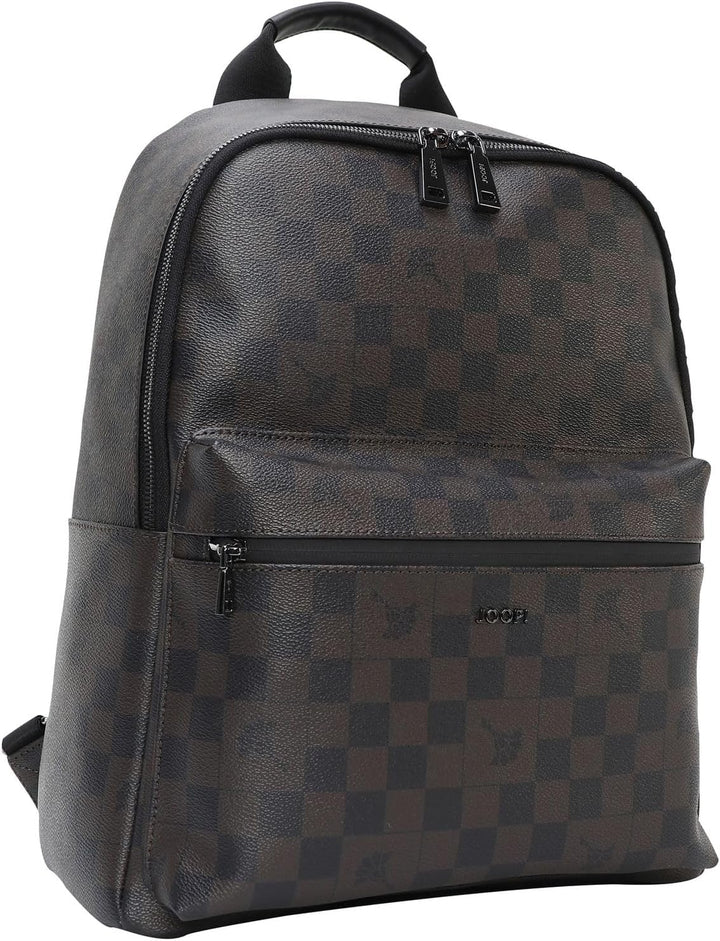 Joop! cortina piazza miko backpack mvz Schwarz/Dunkelbraun, Schwarz/Dunkelbraun
