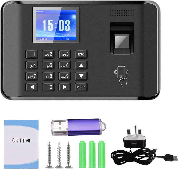 Bisofice Zeiterfassung für Kleinbetriebe, Stempeluhr Zeiterfassung Mitarbeiter, Arbeitszeiterfassung